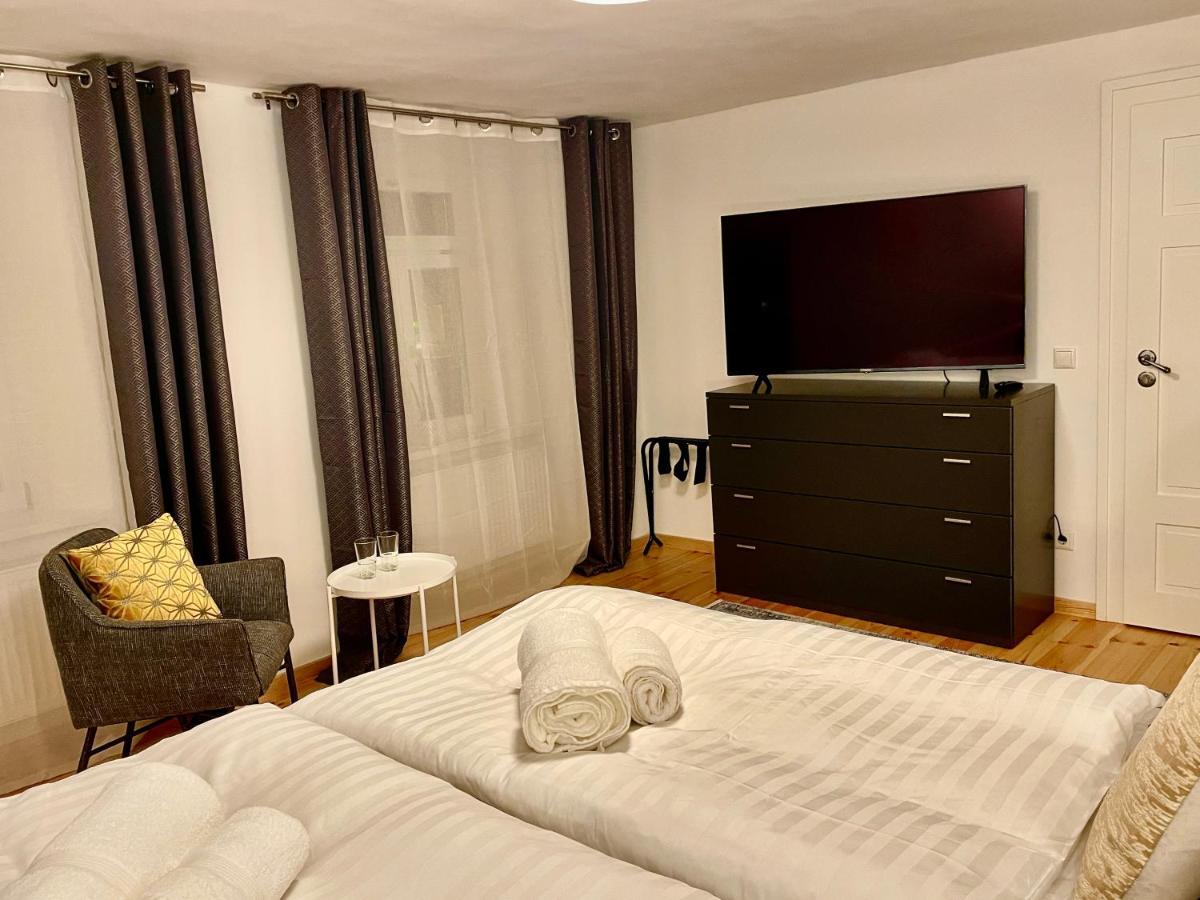 Voh Studio Mitten In Vohenstrauss, Smart-Tv, Parkplatz 외부 사진