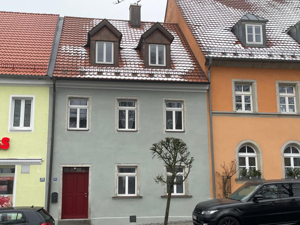 Voh Studio Mitten In Vohenstrauss, Smart-Tv, Parkplatz 외부 사진
